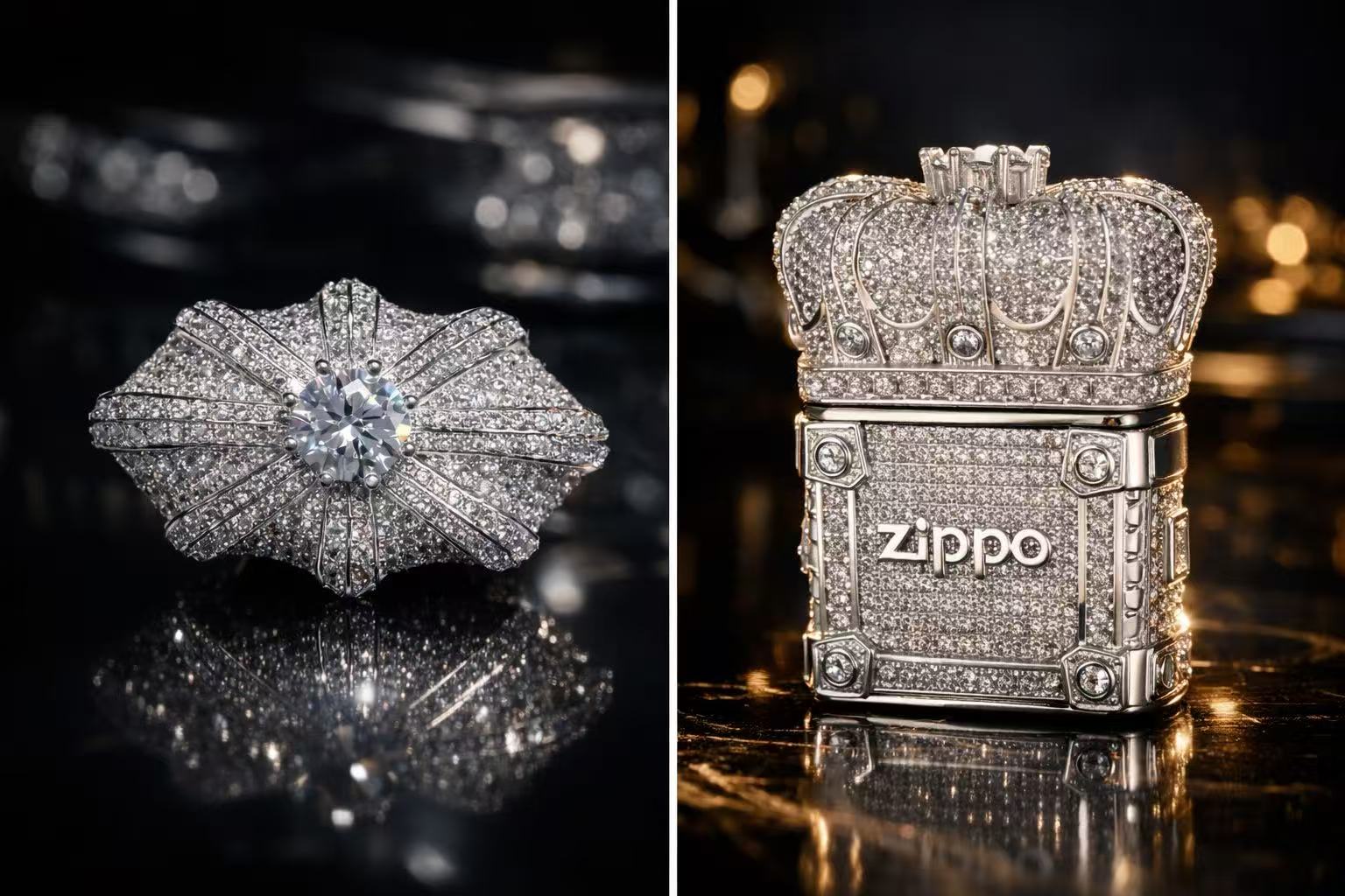 ZIPPO Lighter All-Diamond Stardust